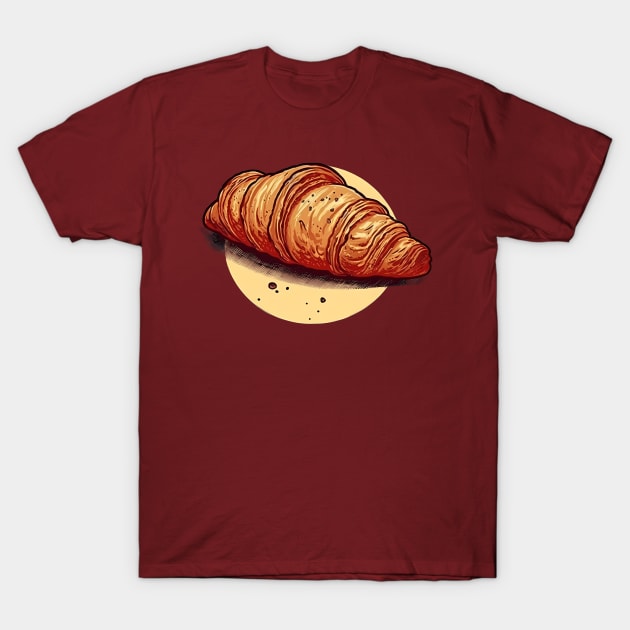 I want to eat a Croissant! T-Shirt by Brilliant Tee Shop